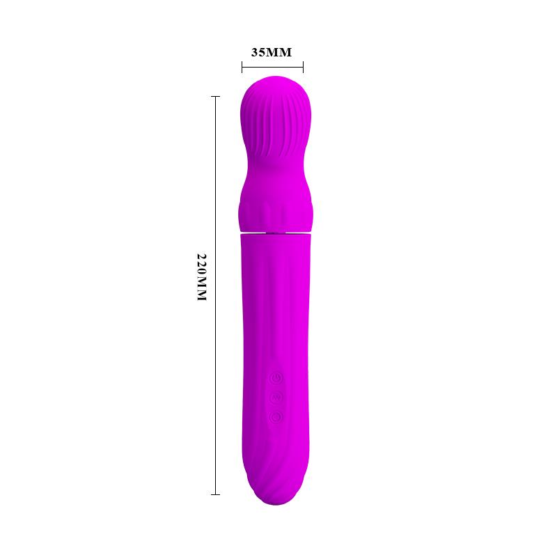 Vibrador Rotador Abraham Púrpura - Imagen 8