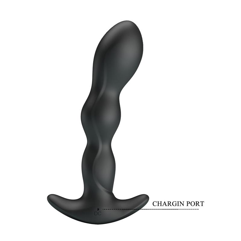 Yale Plug Anal con Vibración Negro - Imagen 11
