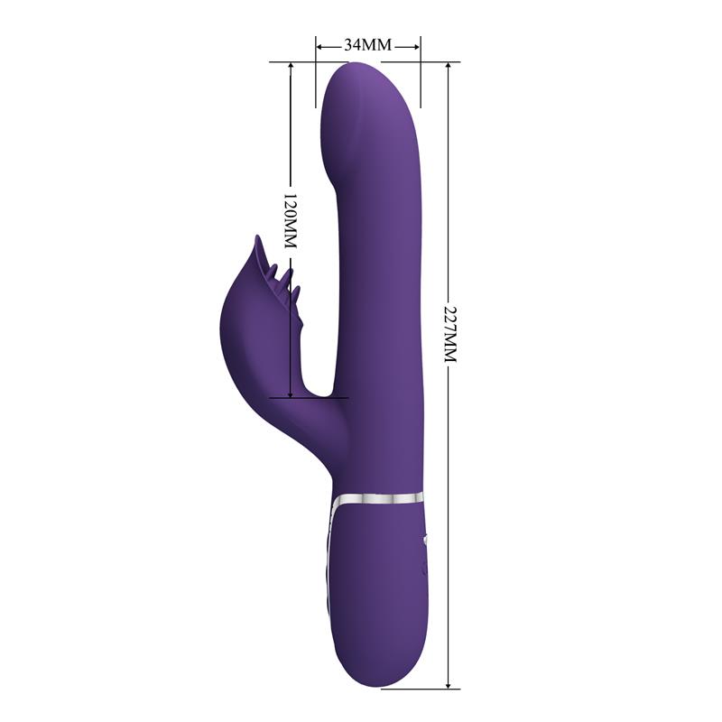 Zalin Rolling Vibrador con Bolas Rotatorias USB - Imagen 8