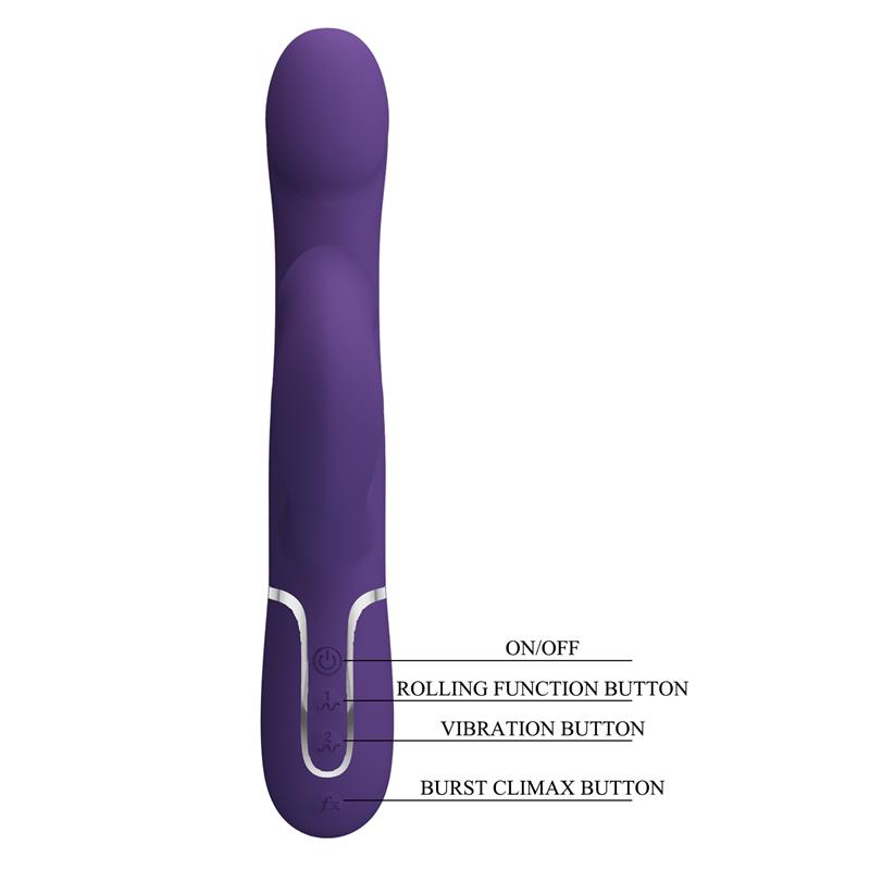 Zalin Rolling Vibrador con Bolas Rotatorias USB - Imagen 9