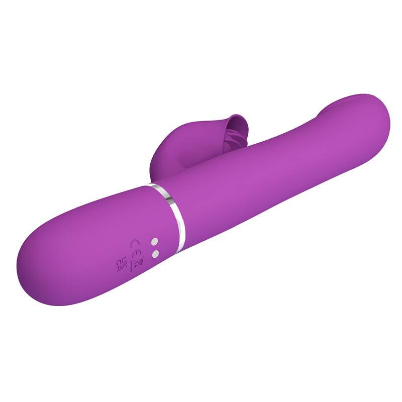 Zalin Vibrador con Bolas Rotatorias y Lengua - Imagen 4