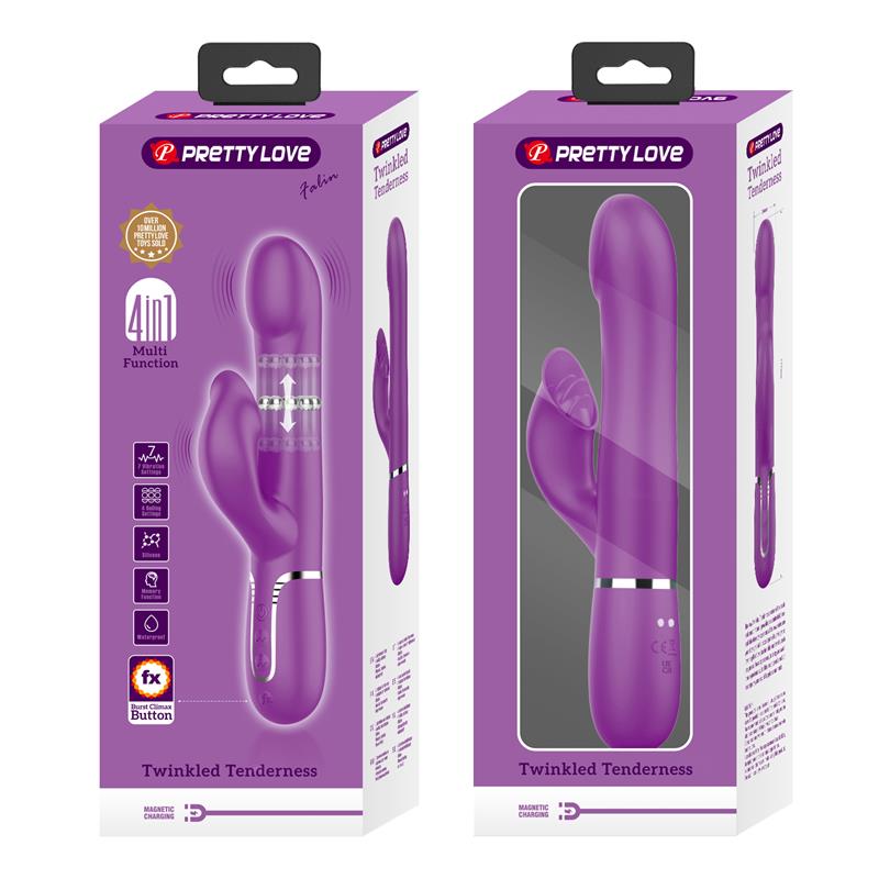 Zalin Vibrador con Bolas Rotatorias y Lengua - Imagen 6