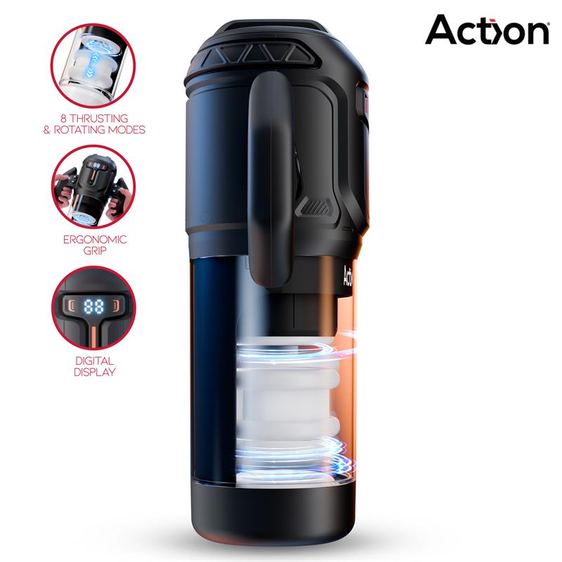 Zyon Masturbador Automático Avanzado con Up and Down y Rotación - Imagen 4