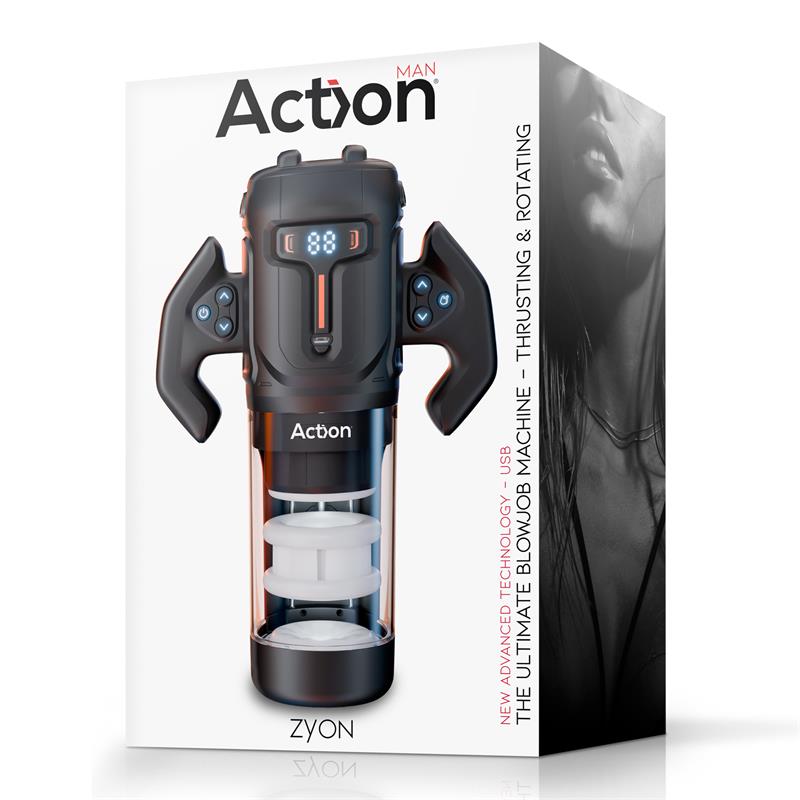 Zyon Masturbador Automático Avanzado con Up and Down y Rotación - Imagen 5