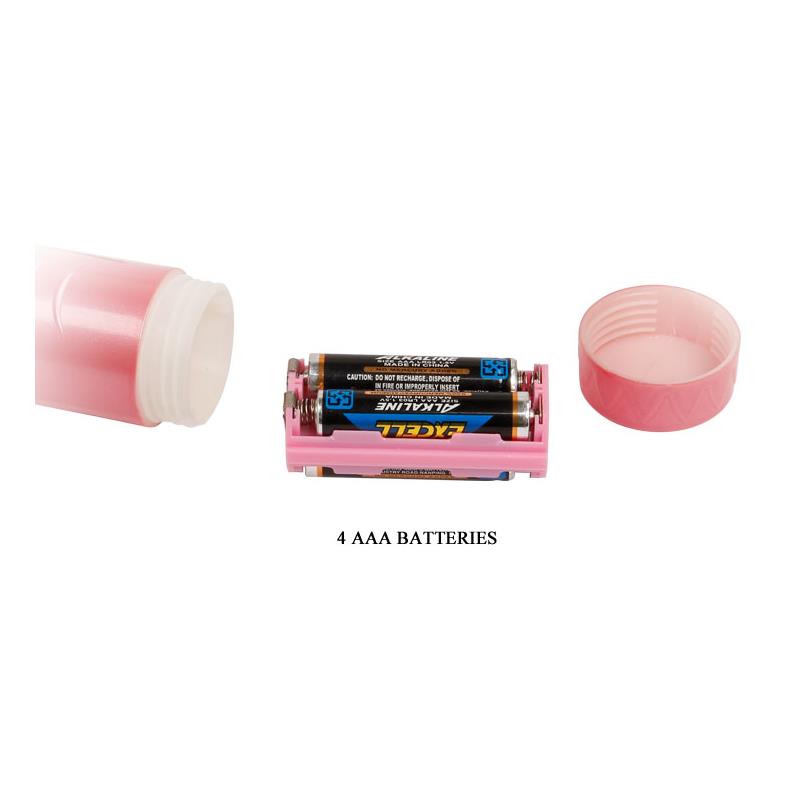Baile Arnés con Dildo Vibrador Rosa 18 cm - Imagen 7