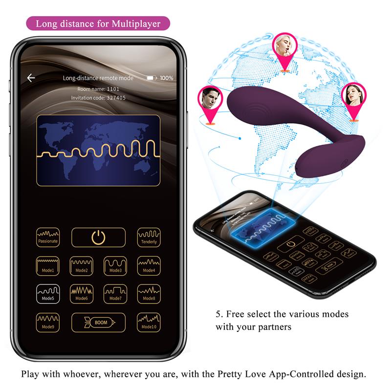 Baird Vibrador para el Punto G con APP - Imagen 10