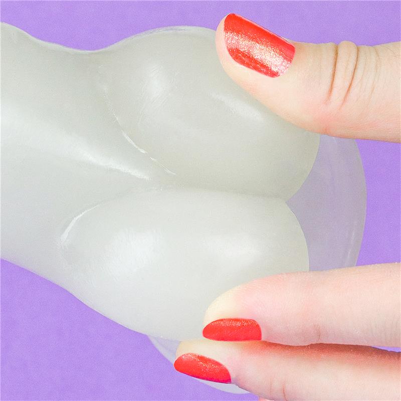 Dildo 8.5 Lumino Luz Azul - Imagen 7