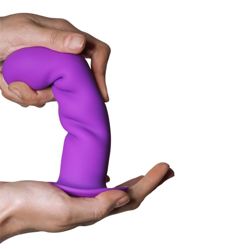 Dildo Hitsens 3 Doble Densidad Purpura - Imagen 4