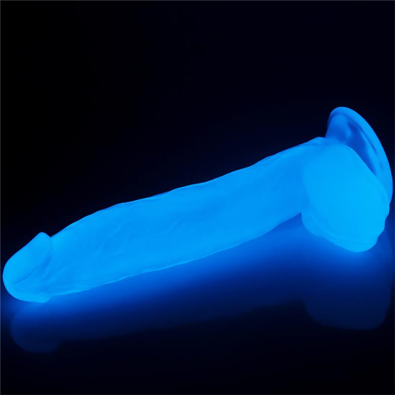 Dildo Lumino 10 Luz Azul - Imagen 12