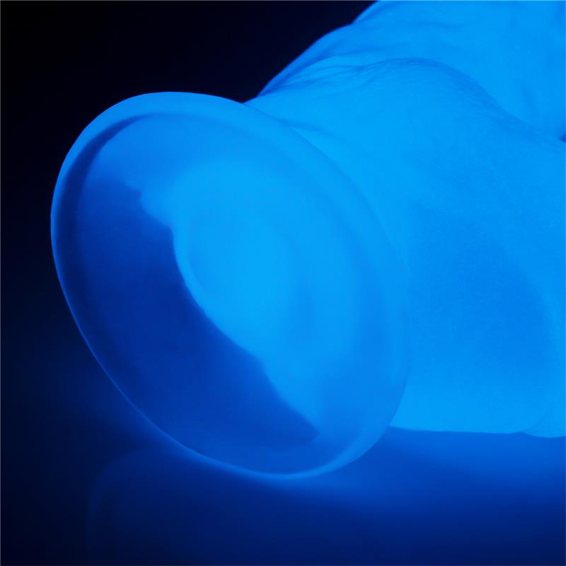 Dildo Lumino 10 Luz Azul - Imagen 4