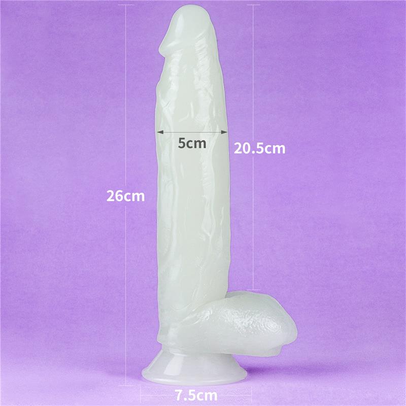 Dildo Lumino 10 Luz Azul - Imagen 5