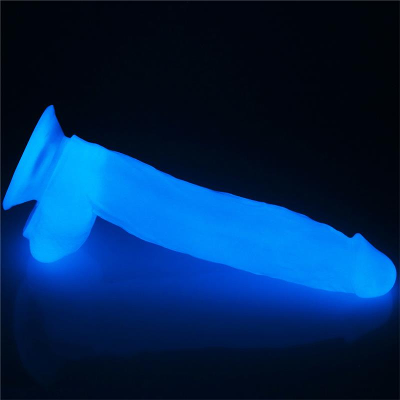 Dildo Lumino 10 Luz Azul - Imagen 8