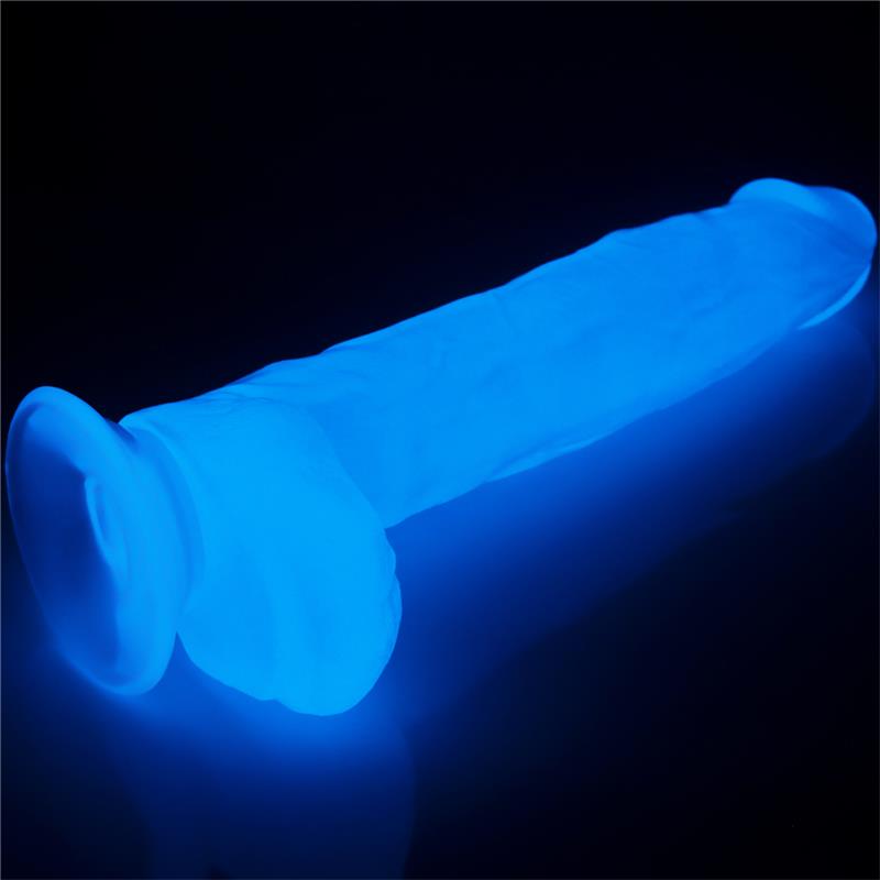 Dildo Lumino 10 Luz Azul - Imagen 9