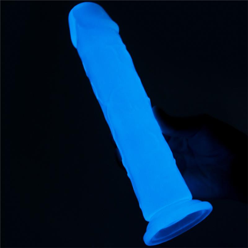 Dildo Lumino 8 Luz Azul - Imagen 12
