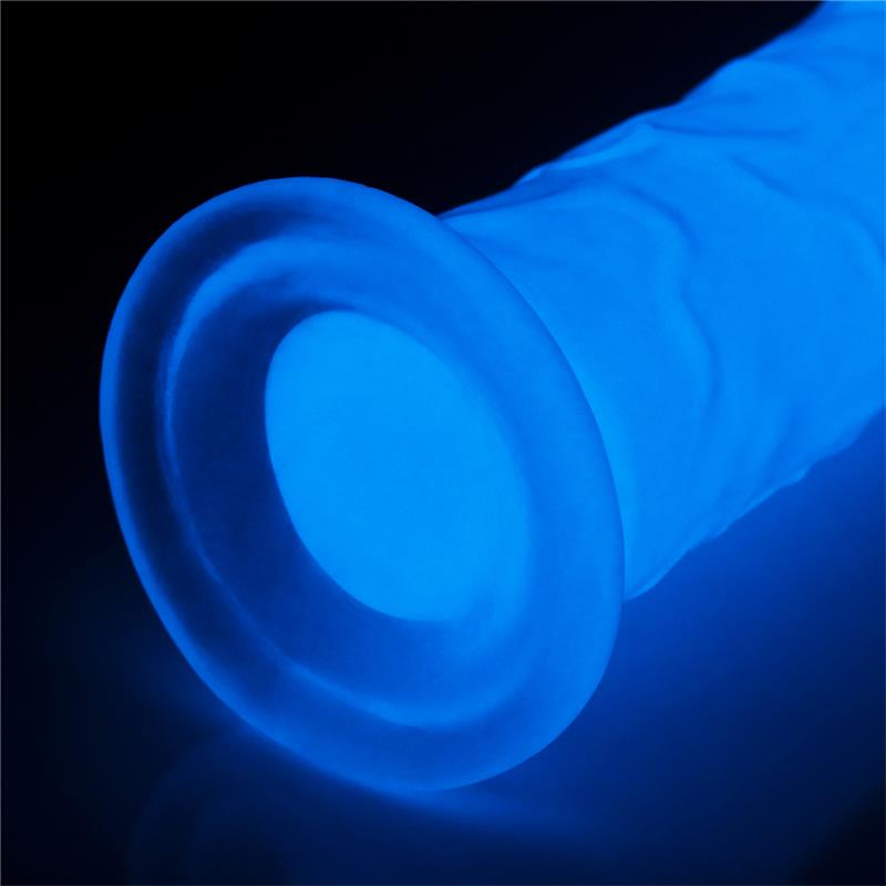 Dildo Lumino 8 Luz Azul - Imagen 4