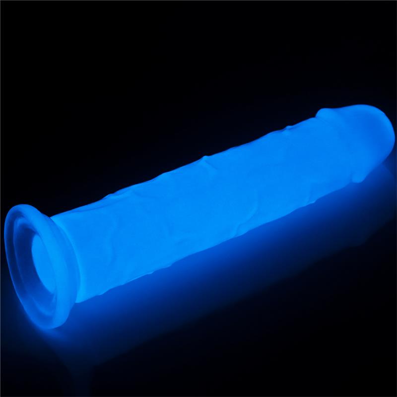 Dildo Lumino 8 Luz Azul - Imagen 5
