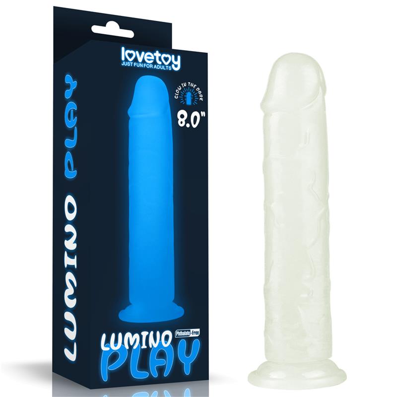 Dildo Lumino 8 Luz Azul - Imagen 10