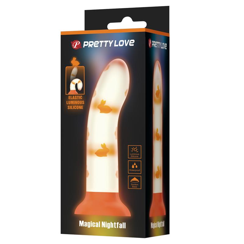 Dildo que Brilla en la Oscuridad Magical Nightfall - Imagen 6