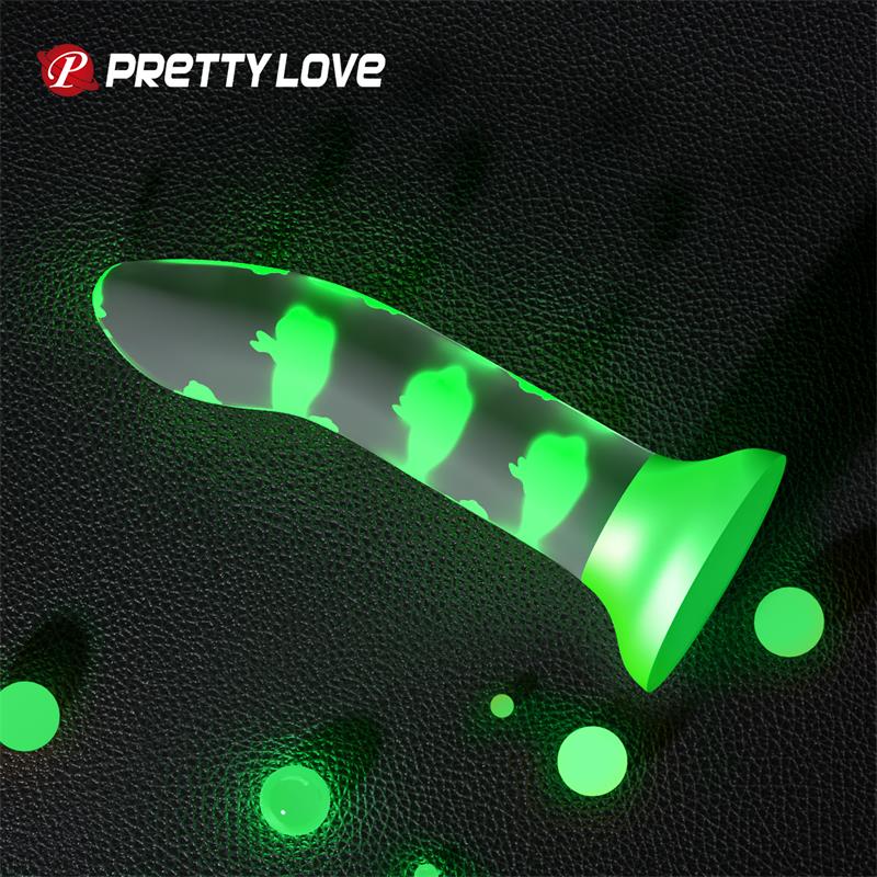 Dildo que Brilla en la Oscuridad Romantic Rendezvous - Imagen 7