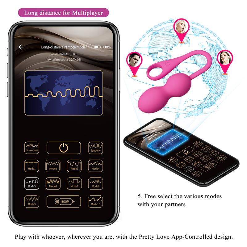 Elvira Bolas Kegel con Vibración y APP - Imagen 4