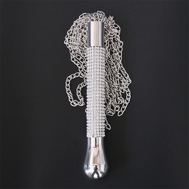 Flogger de Cadenas con Mango con Brillantes - Imagen 8