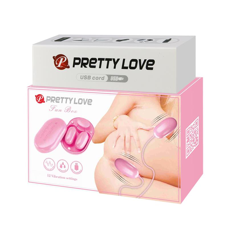 Fun Box Balas Vibradoras con Control Remoto Rosa - Imagen 7