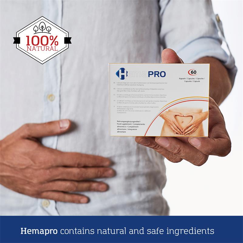 Hemapro Pastillas para las Hemorroides 60 Comprimidos - Imagen 5