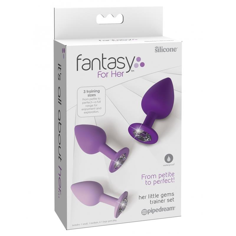 Kit 3 Plug Anal de Entremaniento - Imagen 3