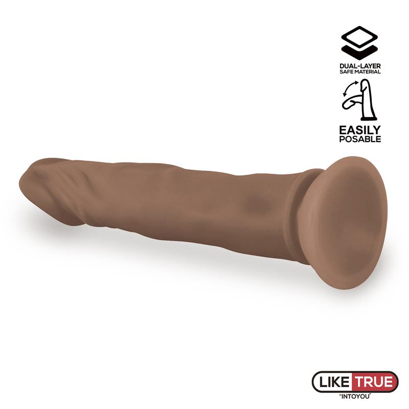 Lenser Dildo Realista Articulable-Posable Dildo 8 Marrón - Imagen 3