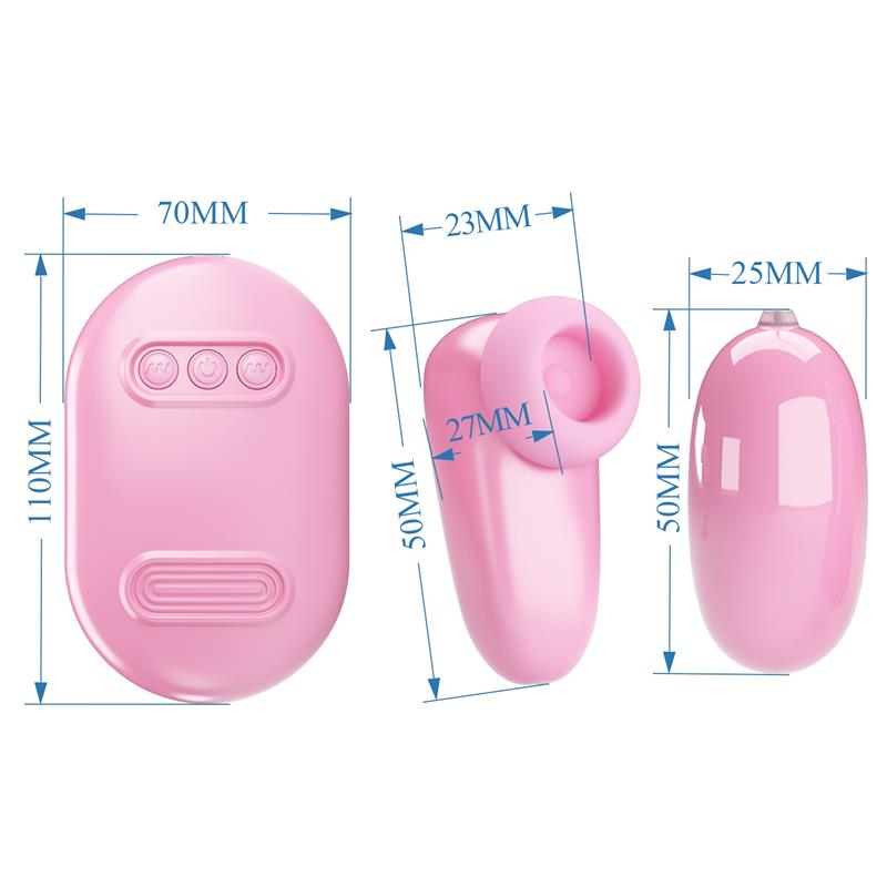 Magic Box Huevo Vibrador y Estimulador con Tapping - Imagen 6