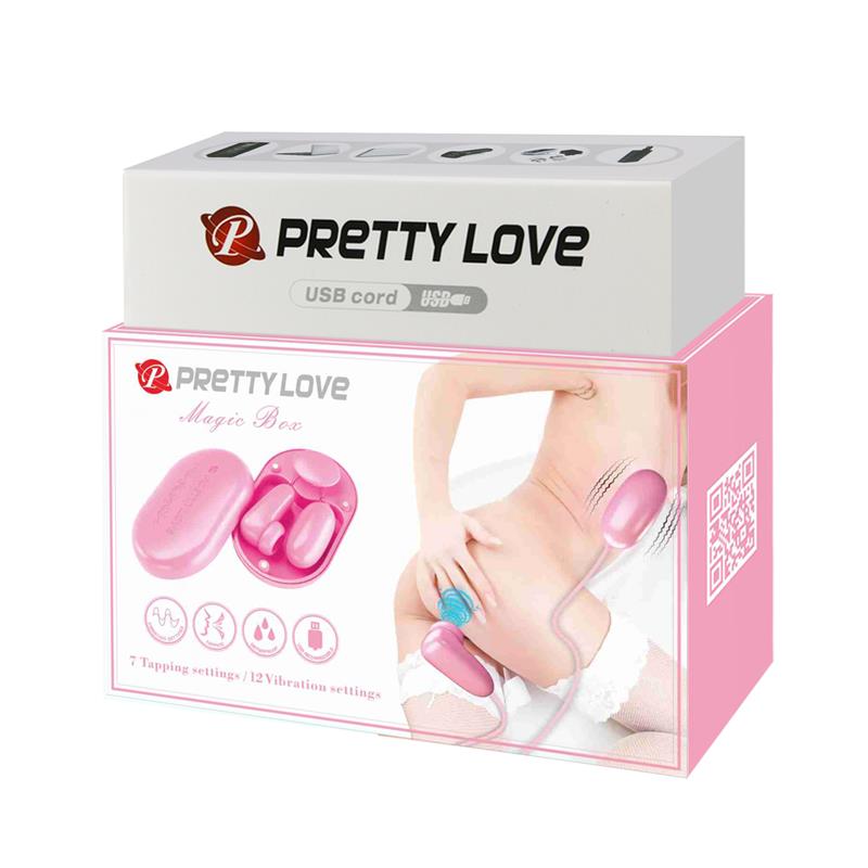 Magic Box Huevo Vibrador y Estimulador con Tapping - Imagen 9