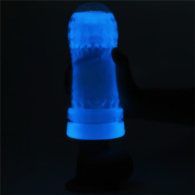 Masturbador Masculino Lumino Luz Azul - Imagen 12