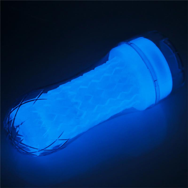 Masturbador Masculino Lumino Luz Azul - Imagen 14