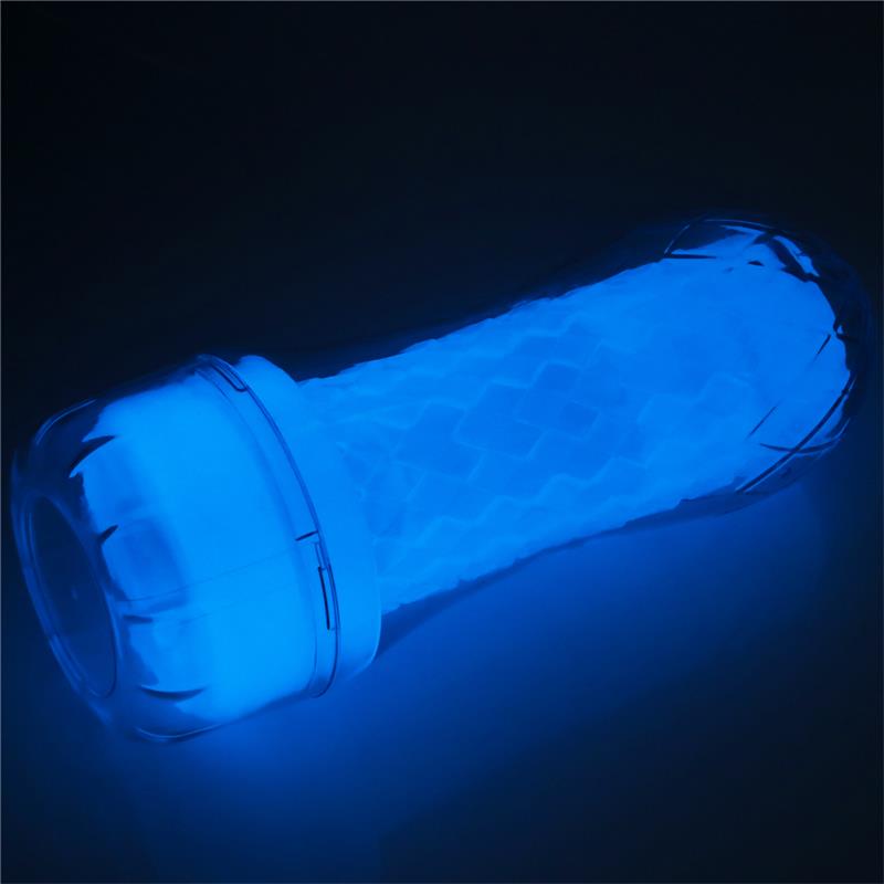 Masturbador Masculino Lumino Luz Azul - Imagen 5