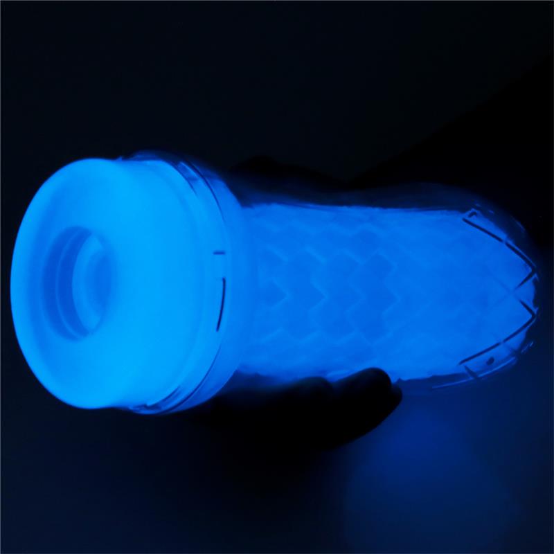 Masturbador Masculino Lumino Luz Azul - Imagen 4