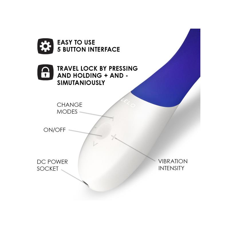 MONA WAVE Vibrador Punto G Azul MediaNoche - Imagen 7
