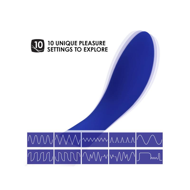 MONA WAVE Vibrador Punto G Azul MediaNoche - Imagen 8