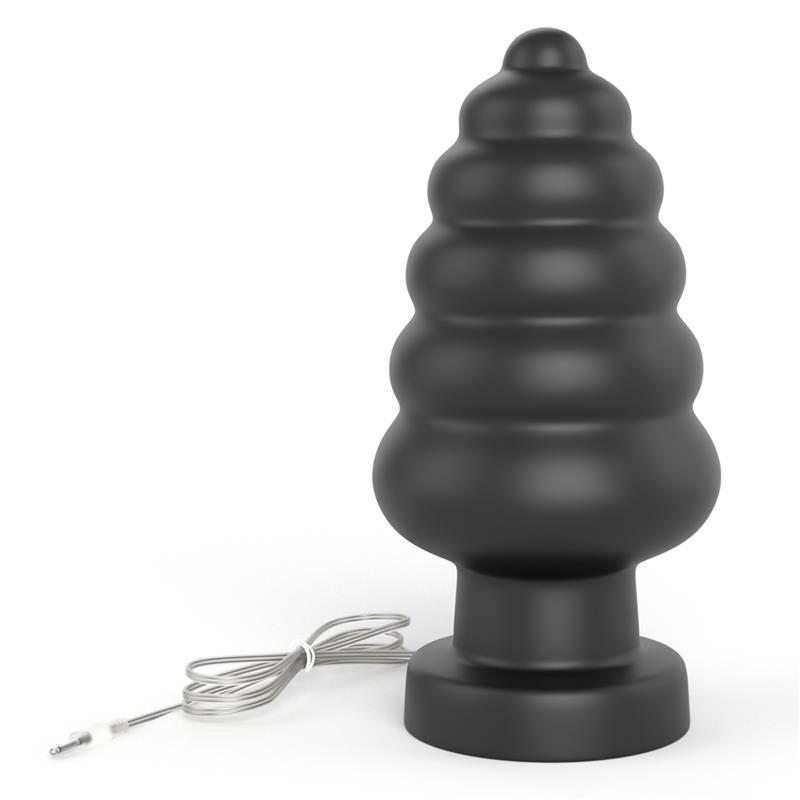 Plug Anal con Vibración King Sized 7 Negro - Imagen 7