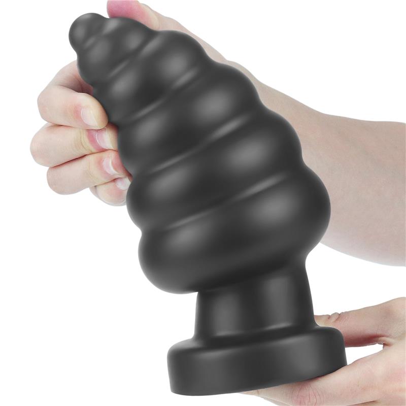Plug Anal con Vibración King Sized 7 Negro - Imagen 4