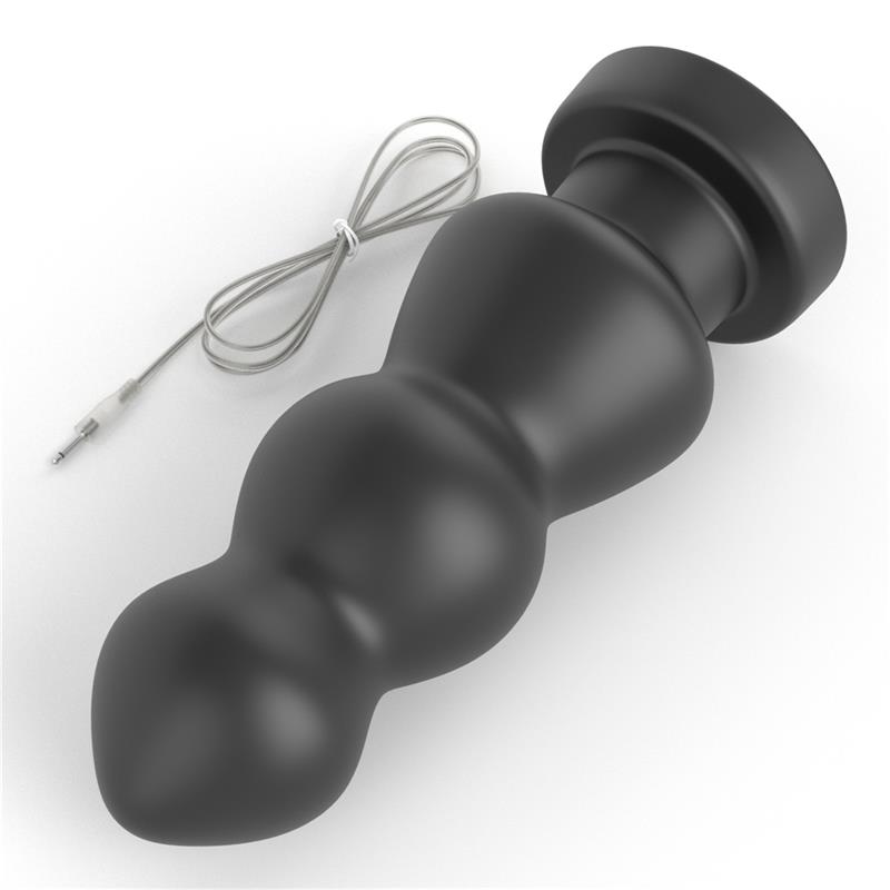 Plug Anal con Vibración King Sized 7.8 Negro - Imagen 3