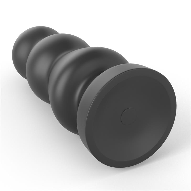 Plug Anal con Vibración King Sized 7.8 Negro - Imagen 9