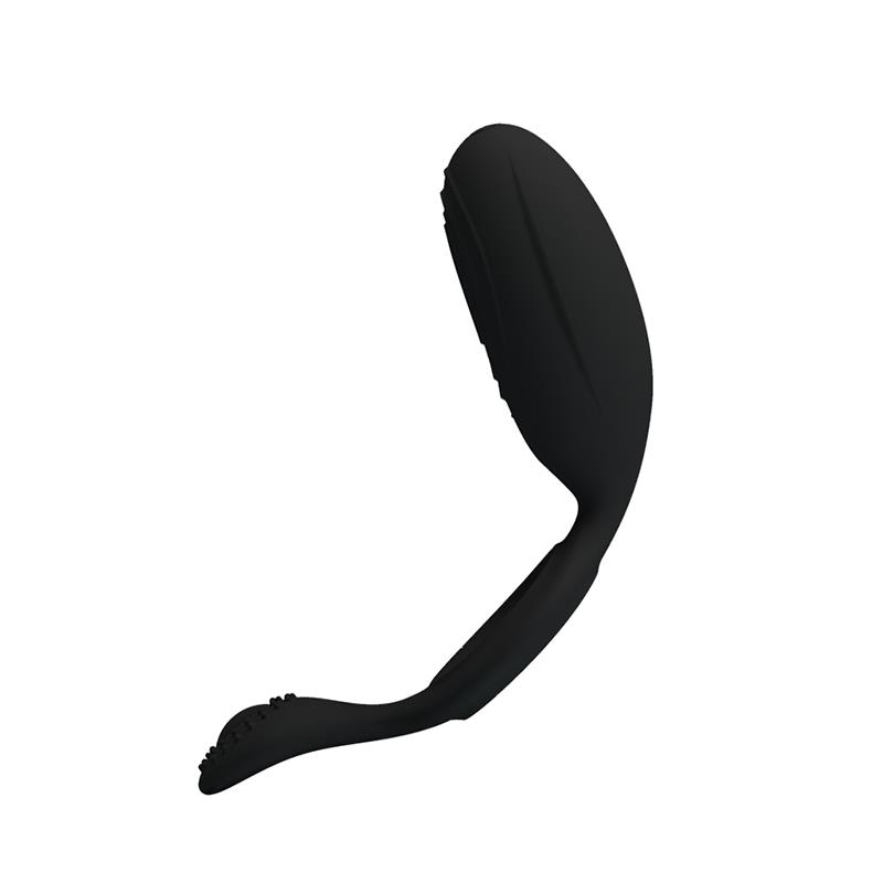 Pretty Love Anillo Vibrador Ethel Color Negro - Imagen 6