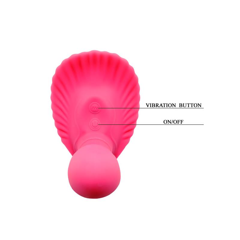 Pretty Love Vibrador a Control Remoto Fancy Clamshell Color Rosa - Imagen 8