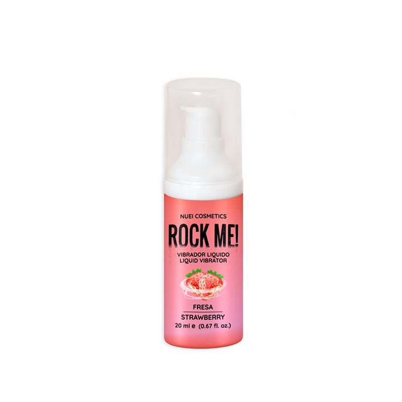 Rock Me! Vibrador Líquido Fresa 20 ml - Imagen 3