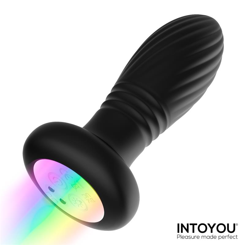 Tainy Plug Anal con Thrusting y Luces Led con Control Remoto - Imagen 4