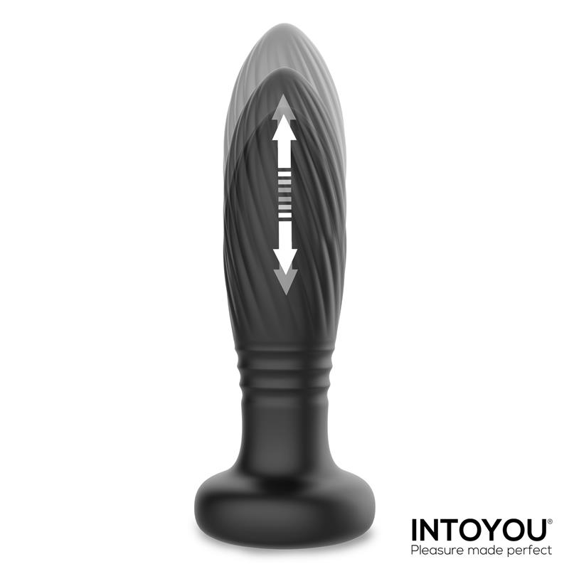 Tainy Plug Anal con Thrusting y Luces Led con Control Remoto - Imagen 5