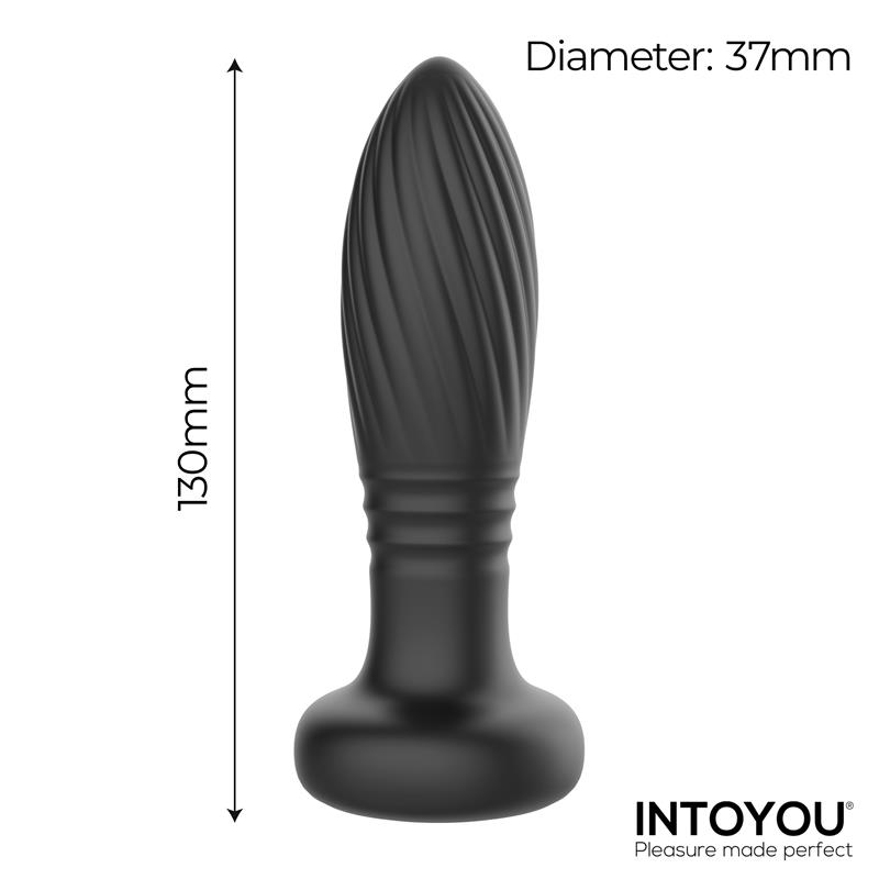 Tainy Plug Anal con Thrusting y Luces Led con Control Remoto - Imagen 10
