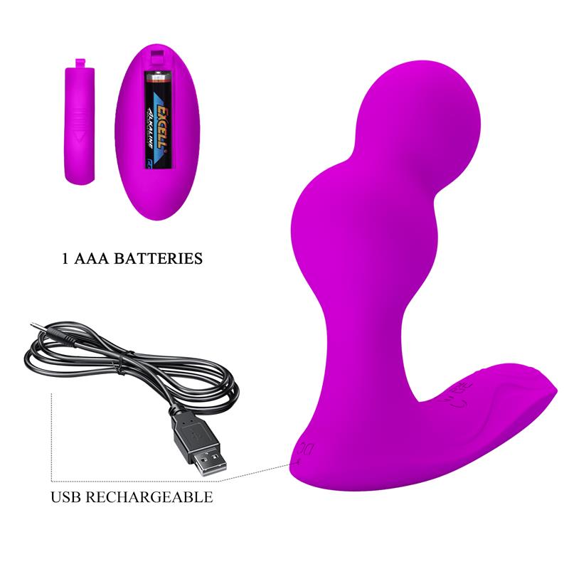 Terrance Plug Anal con vibración y Control Remoto - Imagen 9