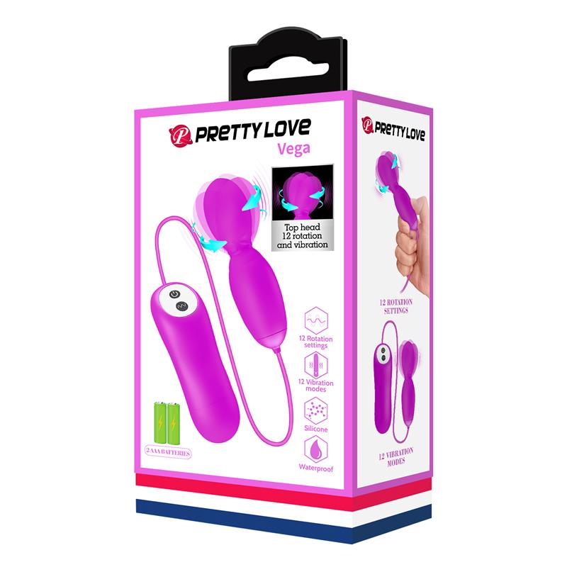 Vega Huevo Vibrador con Rotación - Imagen 4