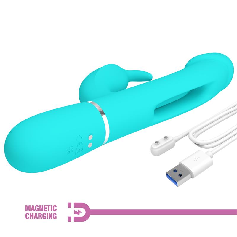 Vibrador con Lengua Kampas Verde - Imagen 12